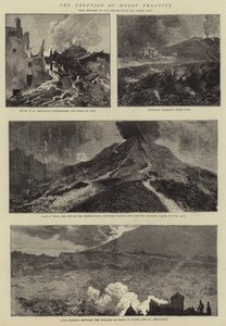 De uitbarsting van de Vesuvius