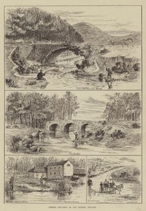 Visschetsen op de Dodder, Ierland