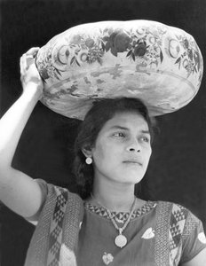 Vrouw in Tehuantepec, Mexico, 1929