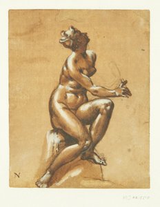 Naakte vrouwenfiguur