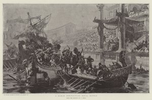 Een Romeins spectaculair zeeslag