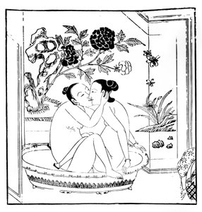 Erotische gravure, Chinees