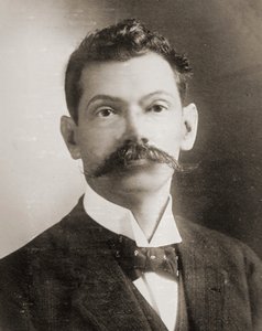 Portret van Dr. Francisco Bertrand Barahona ca. 1910