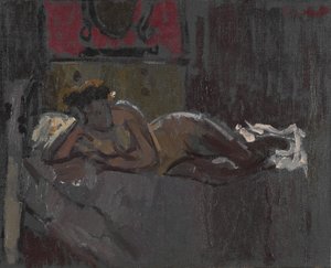 Liggend naakt, Mornington Crescent, 1905