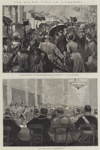 Het bezoek van de koningin aan Liverpool