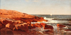 Rotsachtige kust, 1862