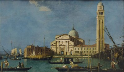 Venetië: S. Pietro in Castello door (1697 1768) Canaletto