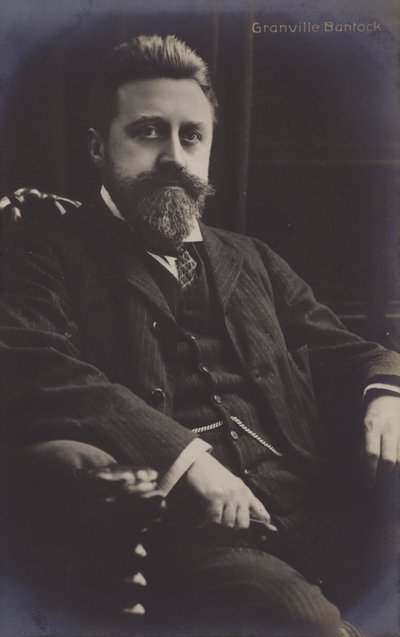 Granville Bantock, Britse componist door (after) English photographer