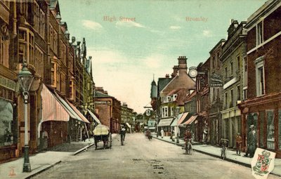 High Street, Bromley door (after) English photographer