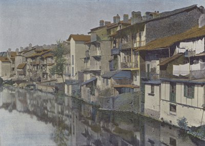 Aurillac, La Jordanne door (after) French Photographer