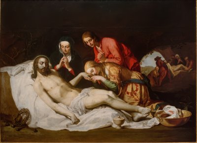 Rouw om Christus door Abraham Bloemaert