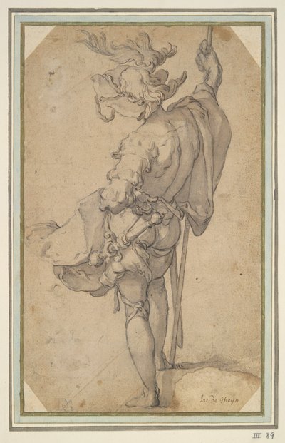 Staande soldaat door Abraham Bloemaert