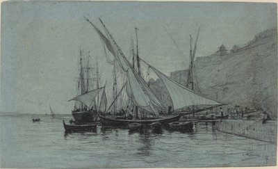 De Haven van Monaco door Adolphe Appian