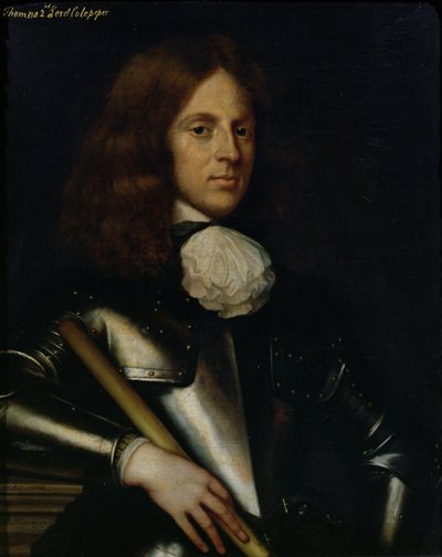 Thomas (1635-1689) 2e Lord Culpeper door Adriaen Hanneman