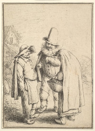 Grote figuren, 1610-85 door Adriaen Jansz. van Ostade