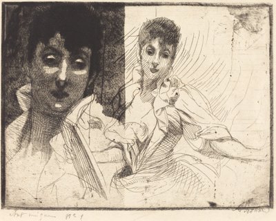 Madeleine Lemaire door Albert Besnard