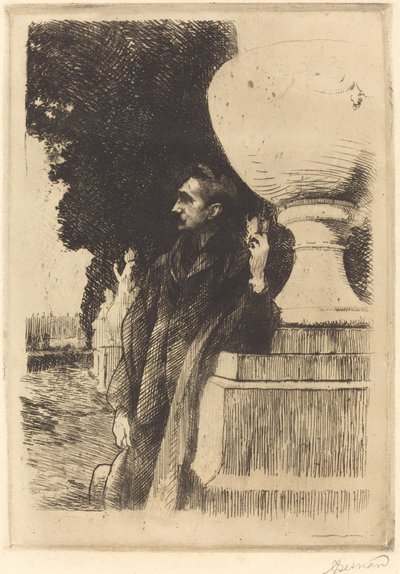 Robert de Montesquiou door Albert Besnard