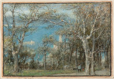 Lago Maggiore door Albert Goodwin