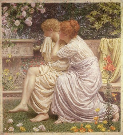 Een Idylle door Albert Joseph Moore