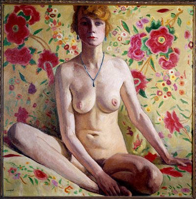 De blonde vrouw door Albert Marquet