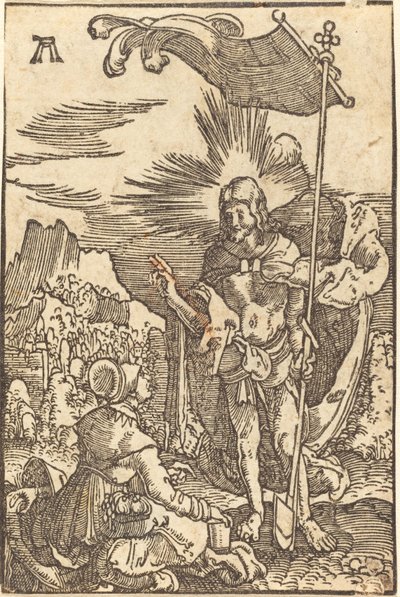 Christus Verschijnt aan Sint Magdalena door Albrecht Altdorfer