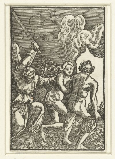 Verdrijving uit het Paradijs door Albrecht Altdorfer