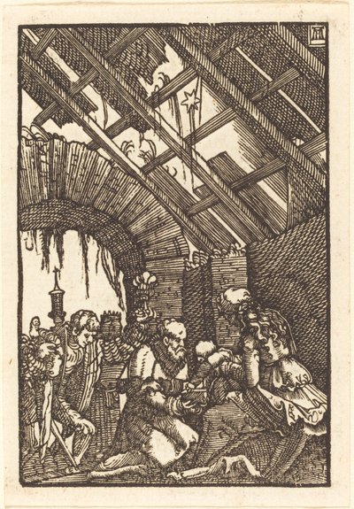 De Aanbidding der Wijzen door Albrecht Altdorfer