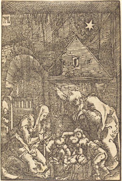 De Geboorte door Albrecht Altdorfer