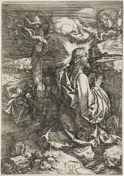 Agonie in de tuin door Albrecht Dürer