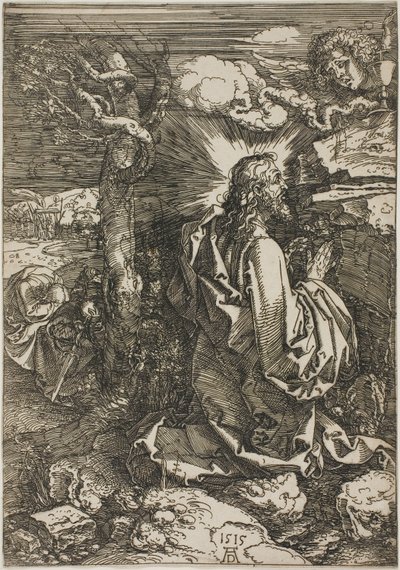 Agonie in de Tuin door Albrecht Dürer