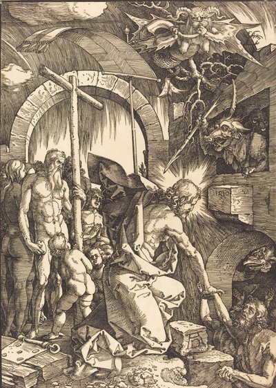 Christus in de Limbus door Albrecht Dürer