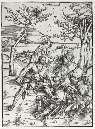 Hercules door Albrecht Dürer