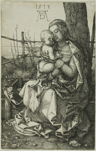 Madonna bij de Boom door Albrecht Dürer