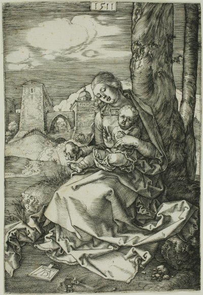 Madonna met de peer door Albrecht Dürer