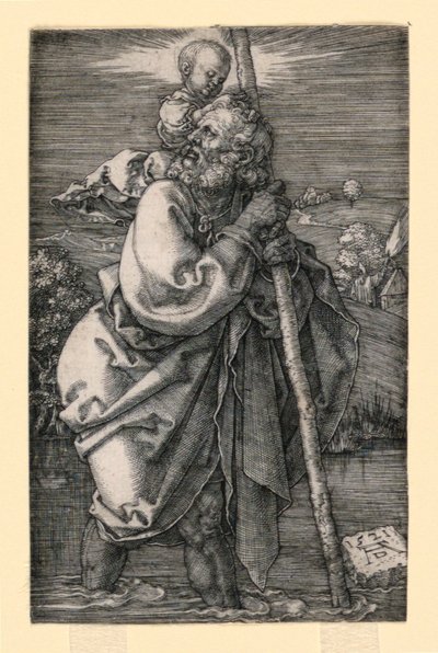 Sint Christoffel door Albrecht Dürer