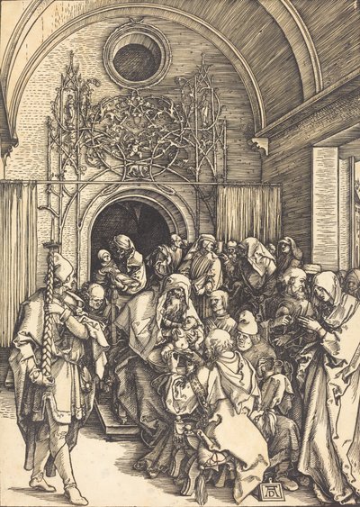 De besnijdenis, ca. 1504-1505 door Albrecht Dürer