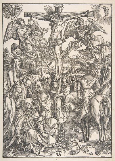 De Kruisiging, uit De Grote Passie door Albrecht Dürer