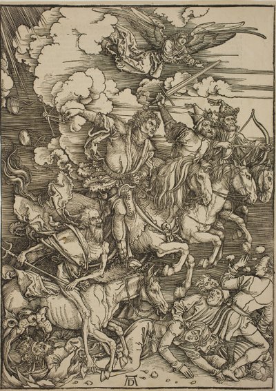 De Vier Ruiters van de Apocalyps door Albrecht Dürer