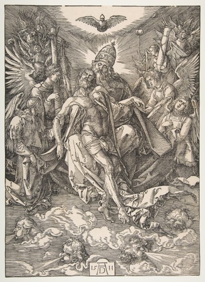 De Heilige Drie-eenheid door Albrecht Dürer