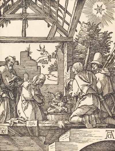 De Geboorte van Christus, waarschijnlijk ca. 1509-1510 door Albrecht Dürer