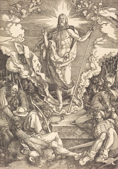 De opstanding, 1510 door Albrecht Dürer