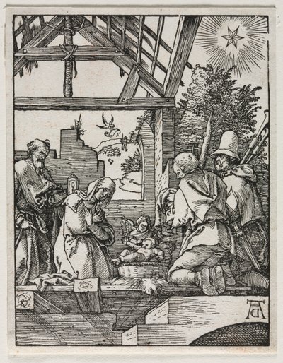 De Kleine Passie: De Geboorte door Albrecht Dürer