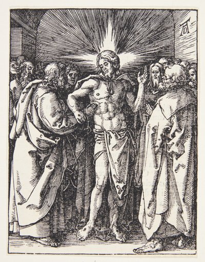 De ongelovige Thomas door Albrecht Dürer