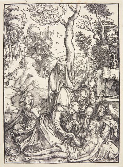 De klaagzang door Albrecht Dürer