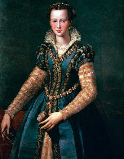 Maria de Medici door Alessandro Allori