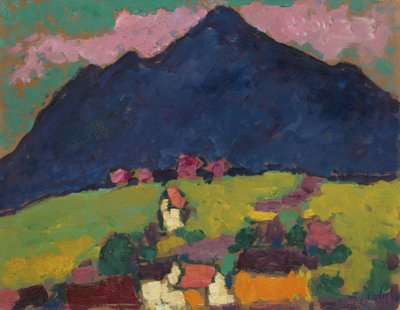 Murnau, 1910 door Alexej von Jawlensky