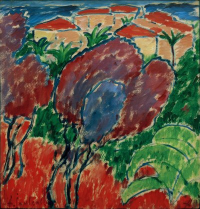 Bordighera door Alexej von Jawlensky