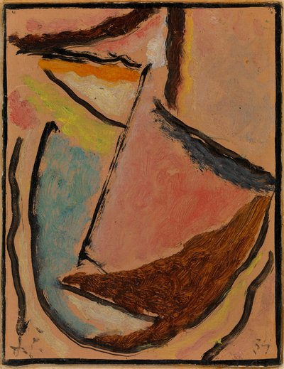 Meditatie Kleine Abstracte Kop, 1934 door Alexej von Jawlensky