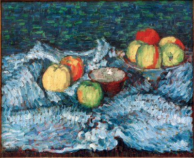 Stilleven met appels, circa 1905 door Alexej von Jawlensky