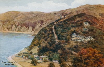 Countisbury Hill, Lynmouth door Alfred Robert Quinton